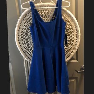 Lulus blue dress